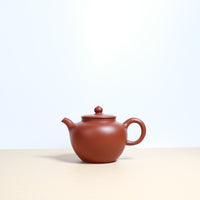 【Magic Lamp】Original red clay and simple purple sand teapot