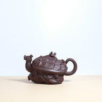 (Sold) [Qihang Turtle] Original Mineral Purple Clay Auspicious Purple Clay Teapot