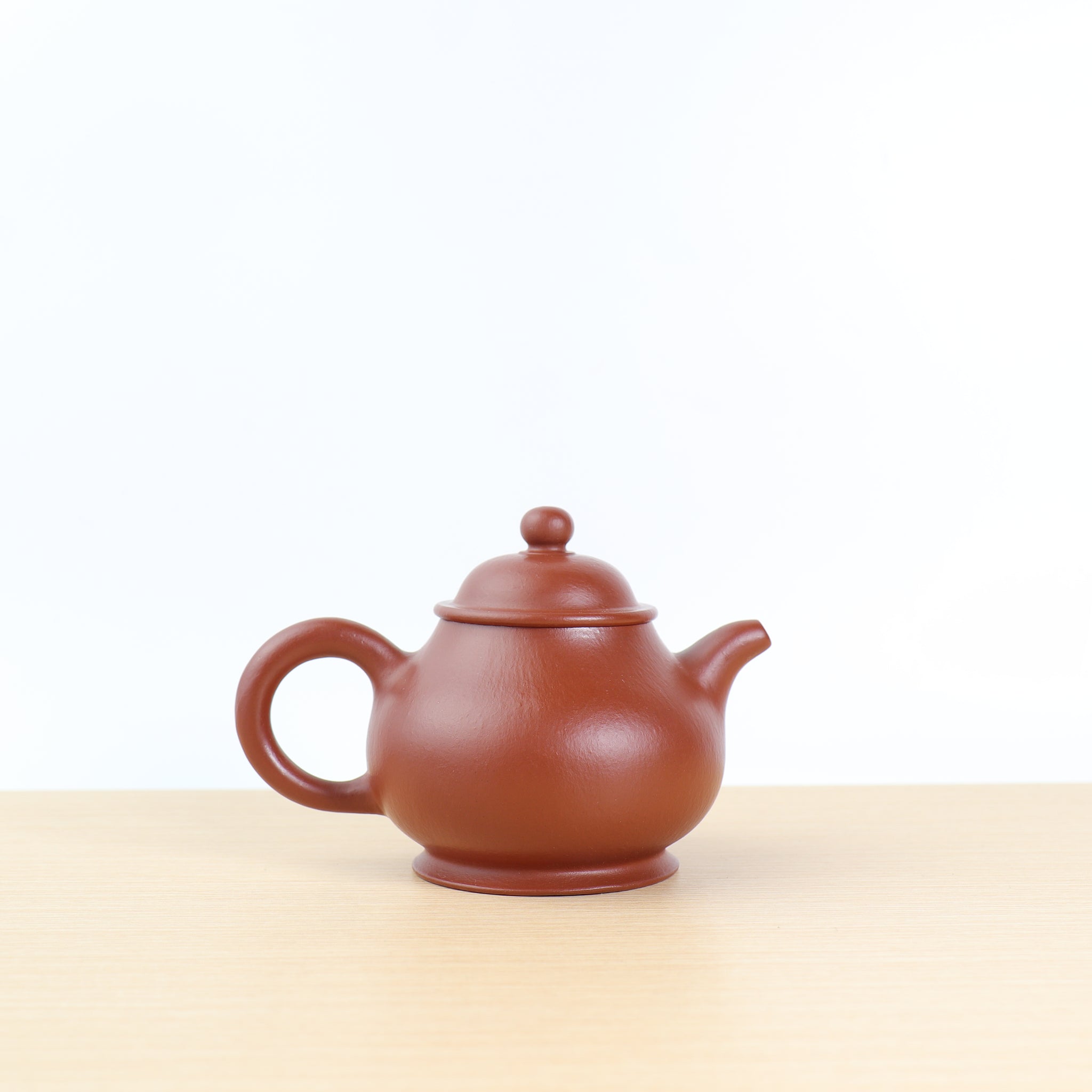 (Sold) [Pan Pot] Raw ore cinnabar mud and purple clay teapot