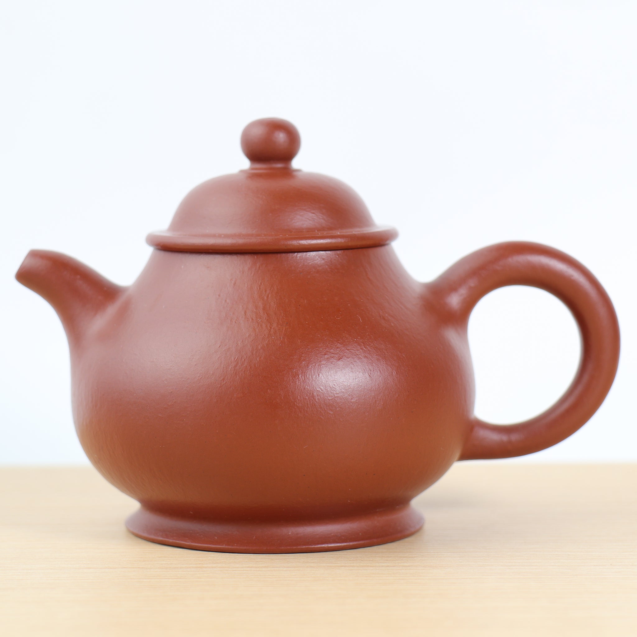 (Sold) [Pan Pot] Raw ore cinnabar mud and purple clay teapot