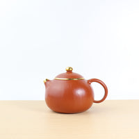 (Sold) *New product* [Mengchen model‧Wendan] Zhuni covered gold purple clay teapot