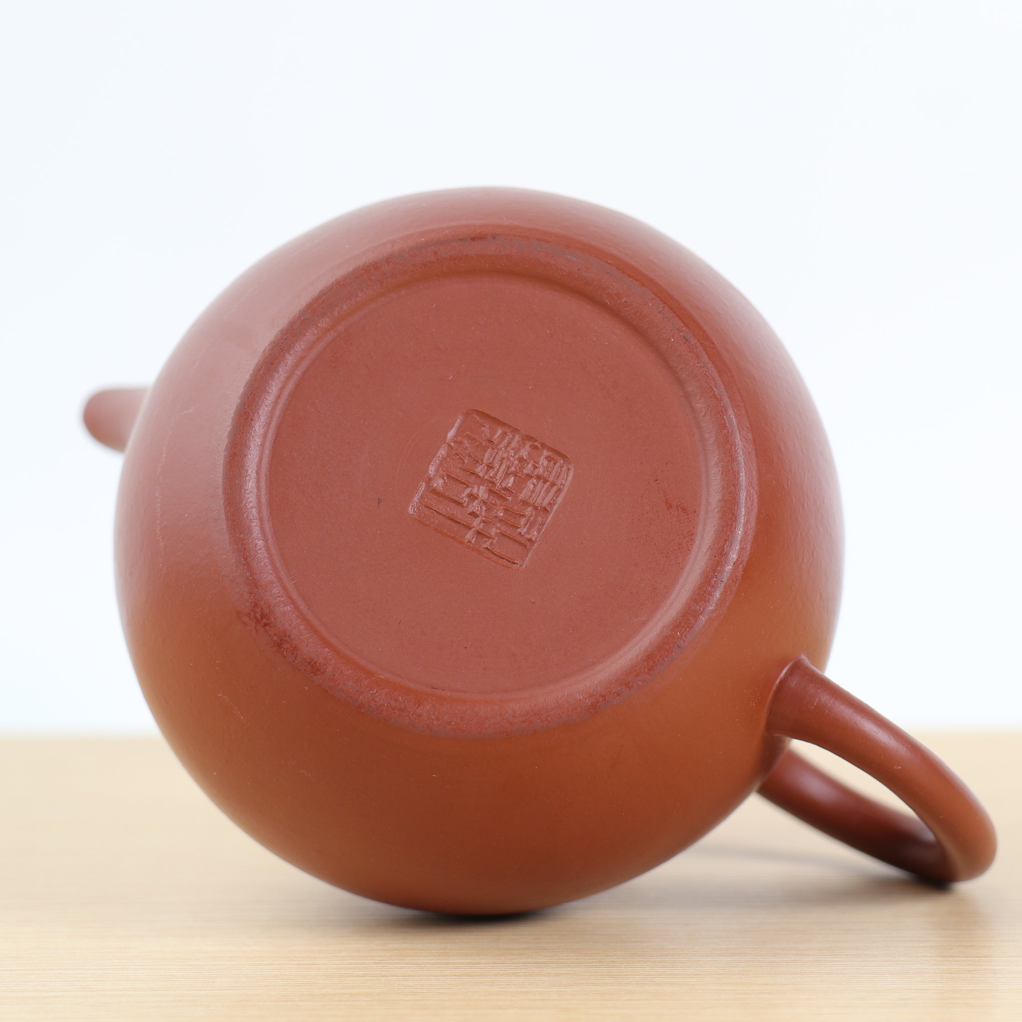 (Sold) *New Product* [Zhu Ni Xiaopin‧High Pear Shape] Fully Handmade Raw Mineral Cinnabar Ni Purple Clay Teapot