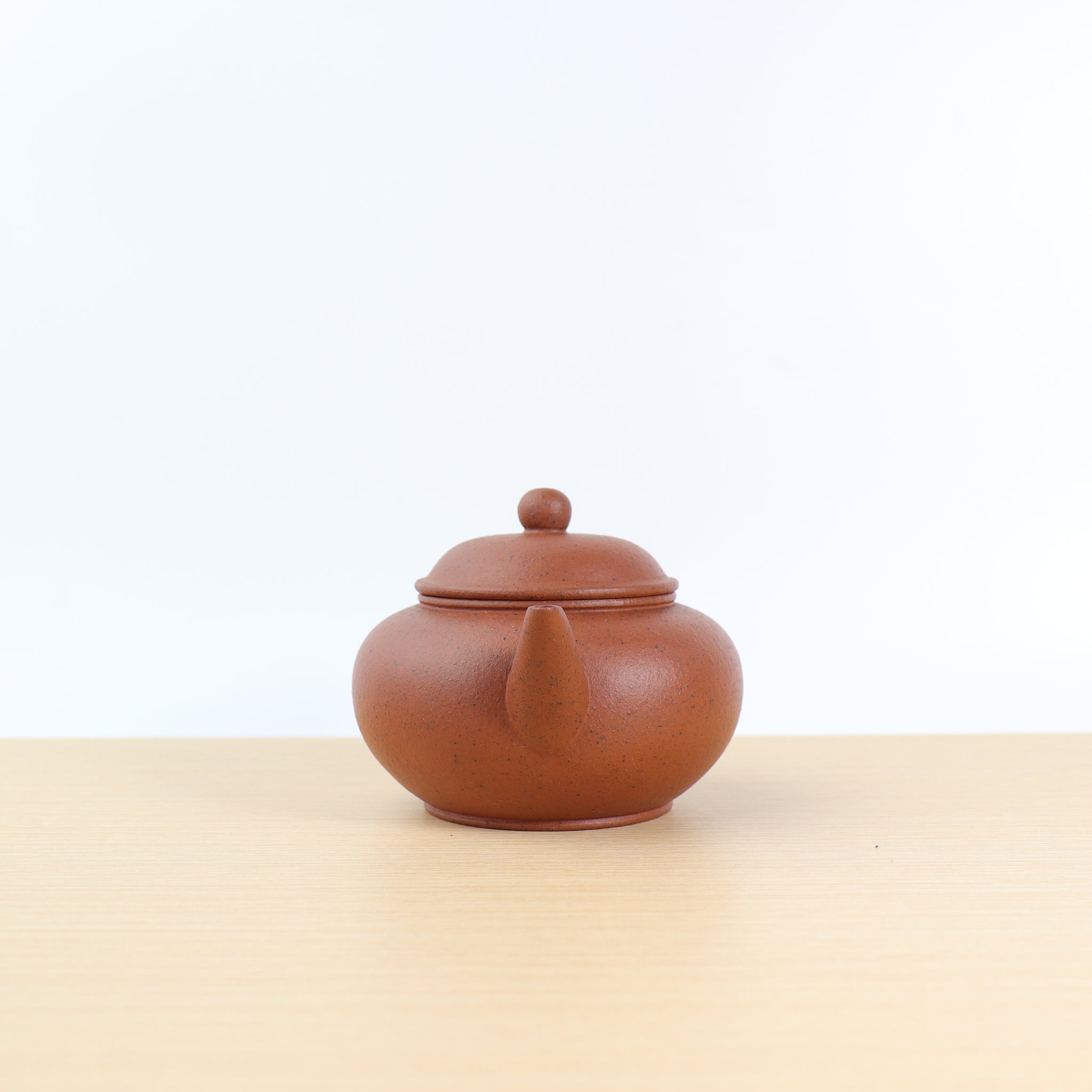 (Sold) [Mengchen model‧Level] Fully hand-reproduced ancient vermillion clay and purple clay teapot