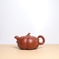 [Pumpkin Pot] Raw Mineral Dahongpao Bionic Purple Clay Teapot