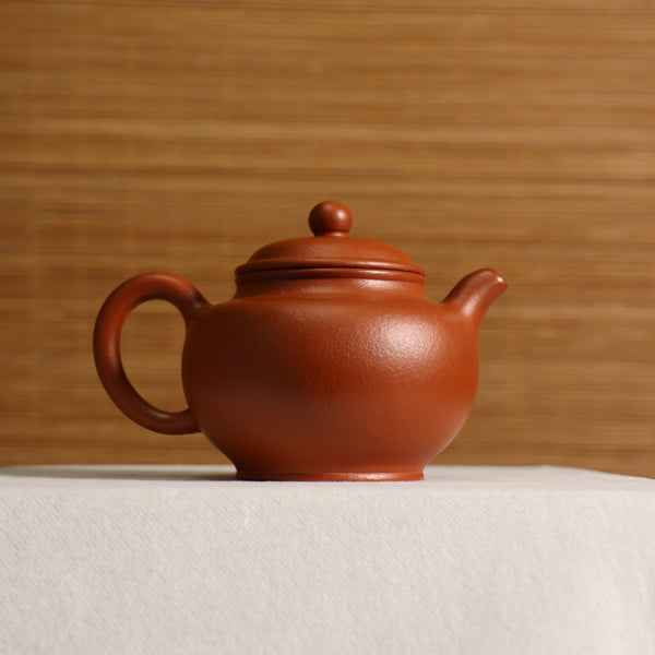 【掇只】魚籽朱泥簡意茶壺