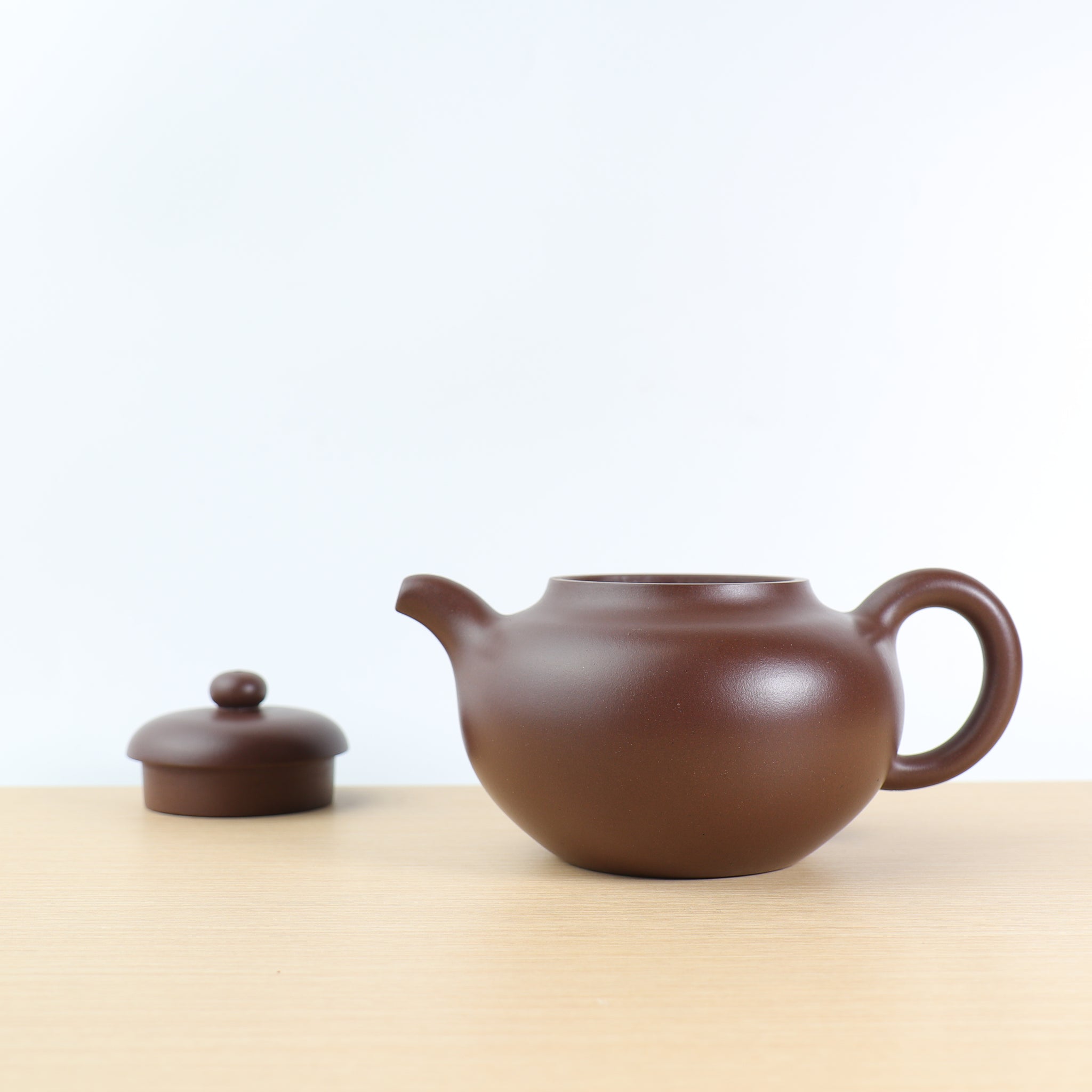 [Kakiyuan] Fully handmade original mineral purple clay and elegant purple sand teapot