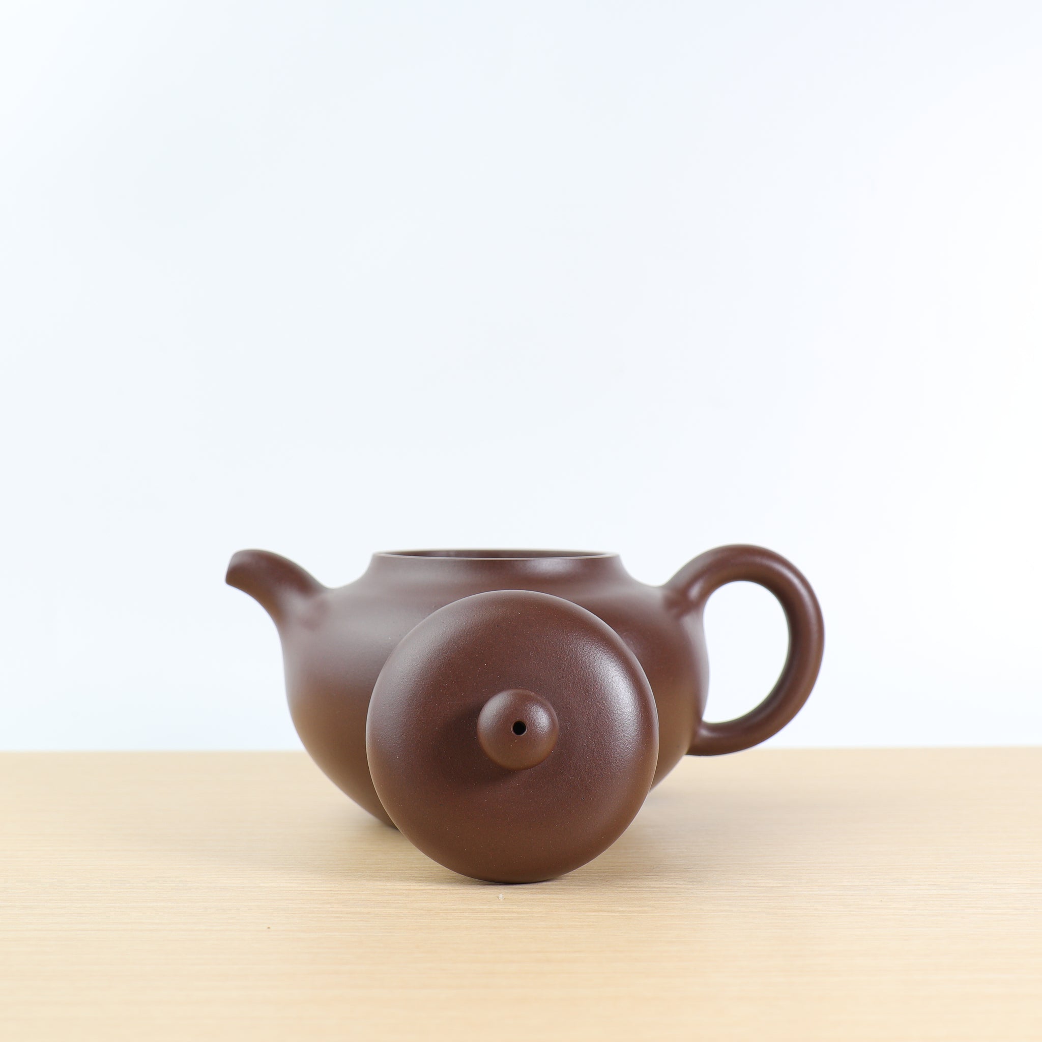 [Kakiyuan] Fully handmade original mineral purple clay and elegant purple sand teapot