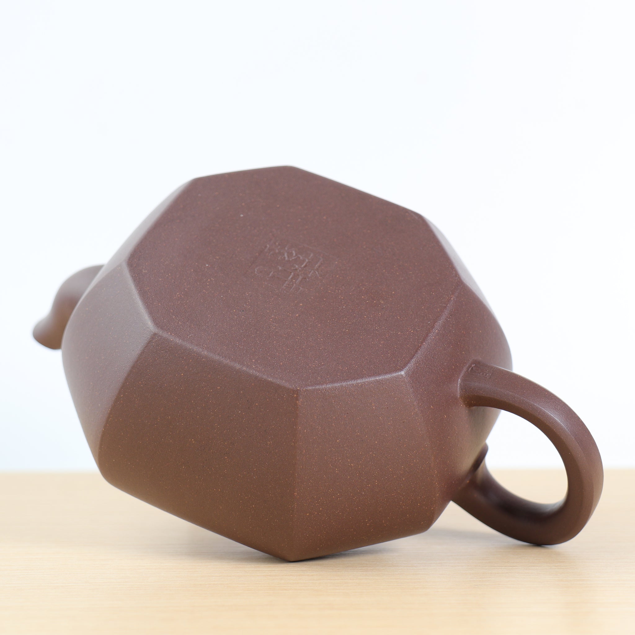 [Yan Bafang] Fully handmade raw mineral purple mud and purple sand teapot