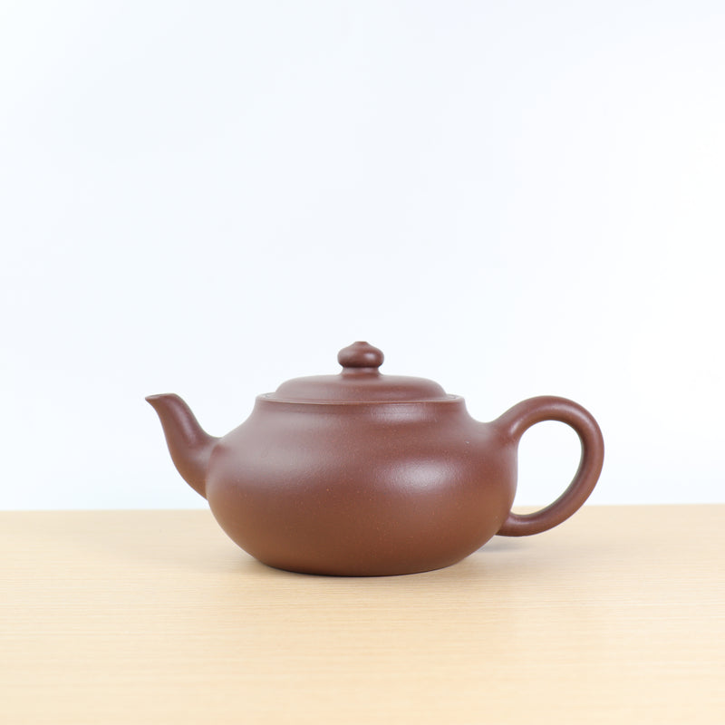 *夏日優惠**高俊峰弟子*【清逸】全手工原礦紫泥典雅紫砂茶壺